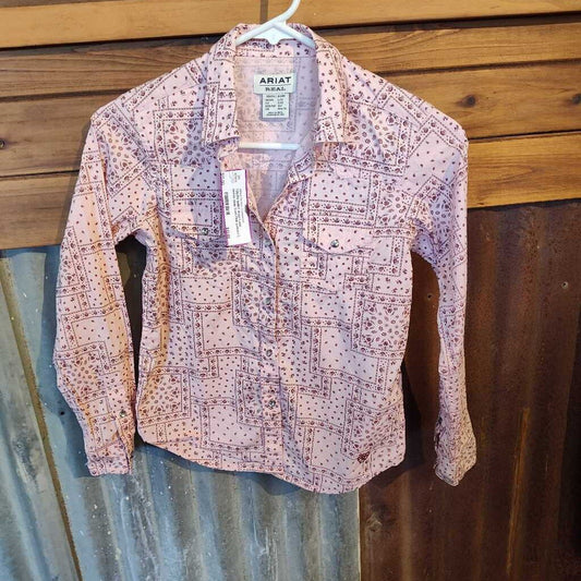 Long sleeve snap front