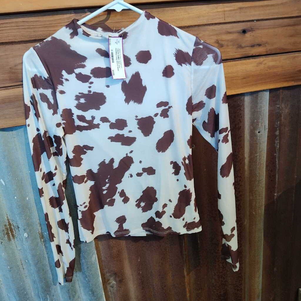 Long sleeve sheer