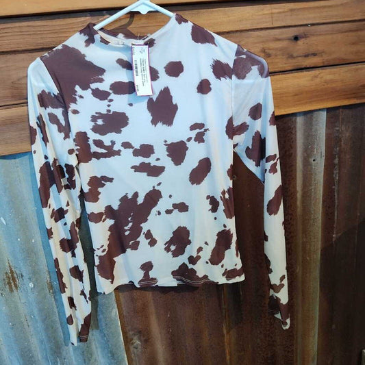Long sleeve sheer