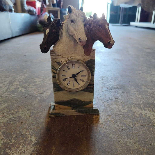 Horses Clock