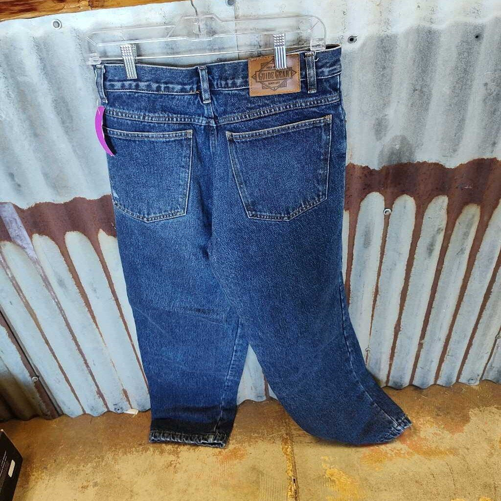 straight- flannel lined