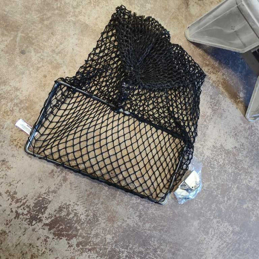 slow feed hay net and wall bracket
