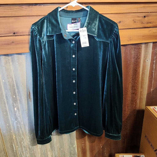 Ladies- long sleeve- Velvet