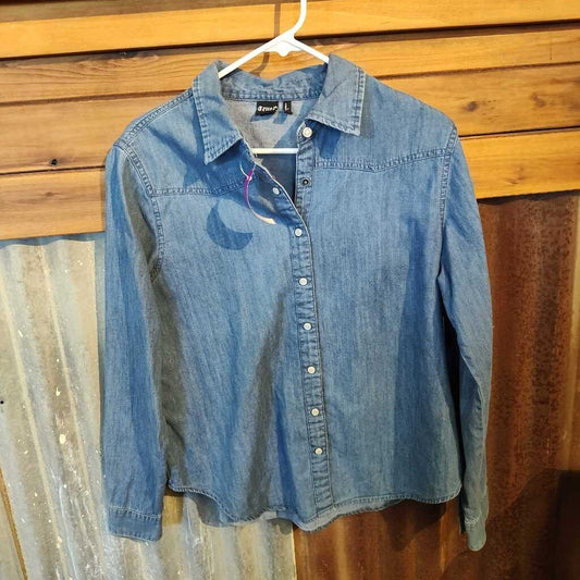 Ladies- long sleeve- fringe