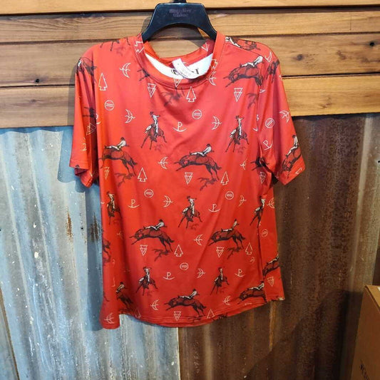 Ladies-short sleeve
