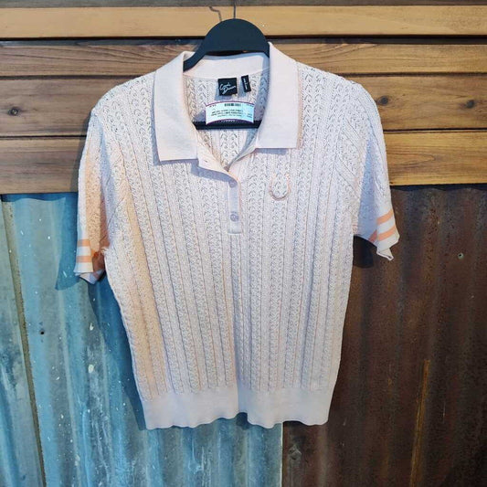 Ladies-short sleeve- knit