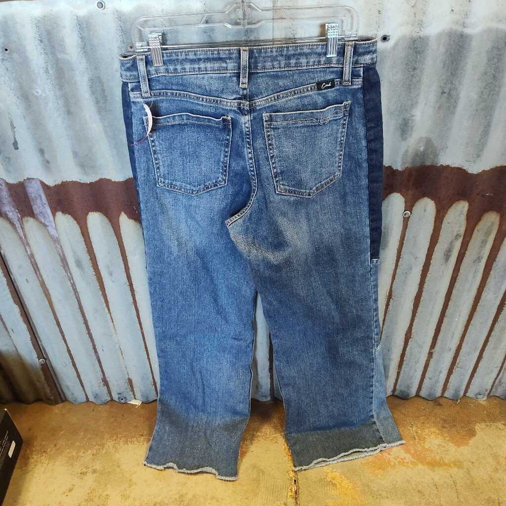 2 tone wide leg