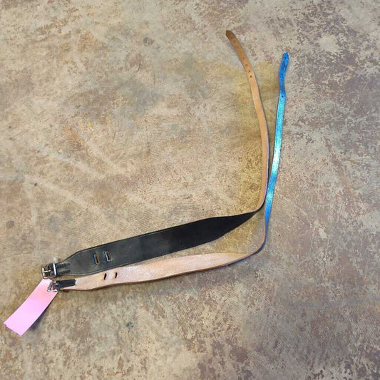 Leather garter straps
