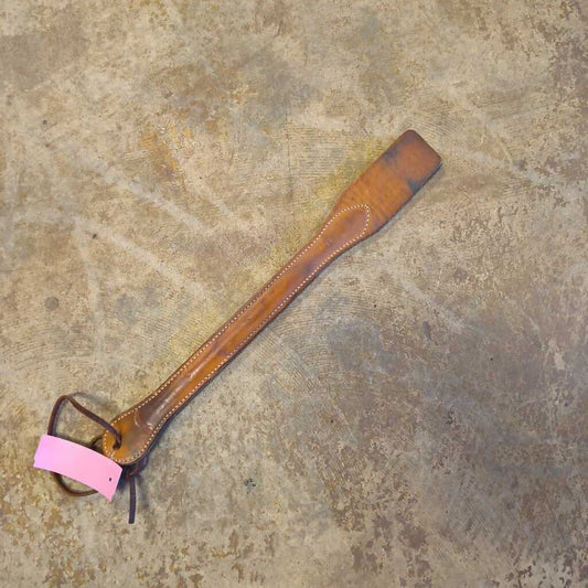 Leather bat