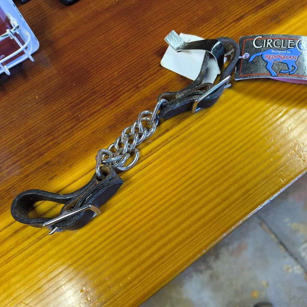 leather and chain