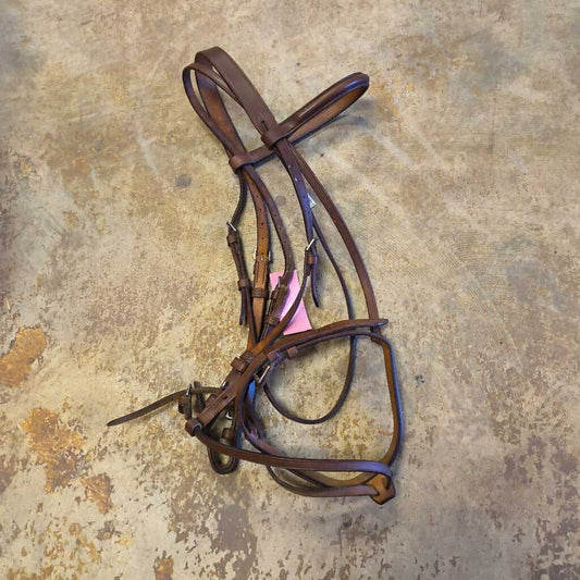 raised leather with flash
