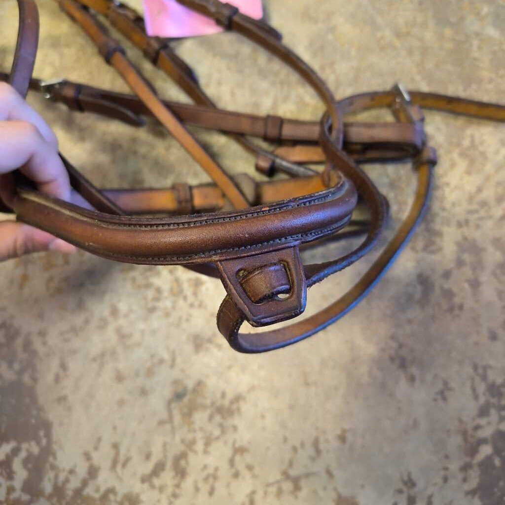 raised leather with flash