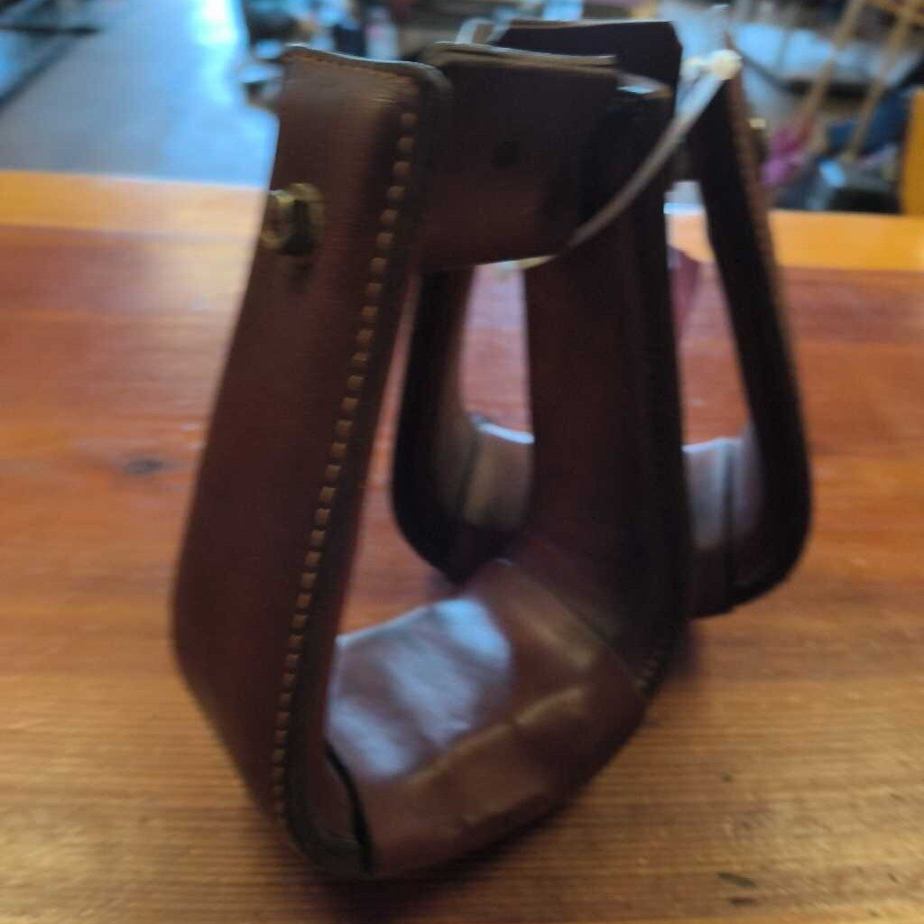 new off new saddle leather- basketweave