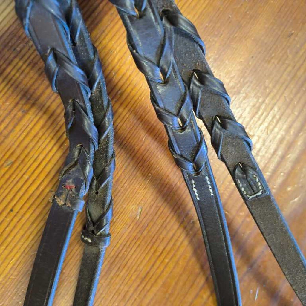 Braided leather