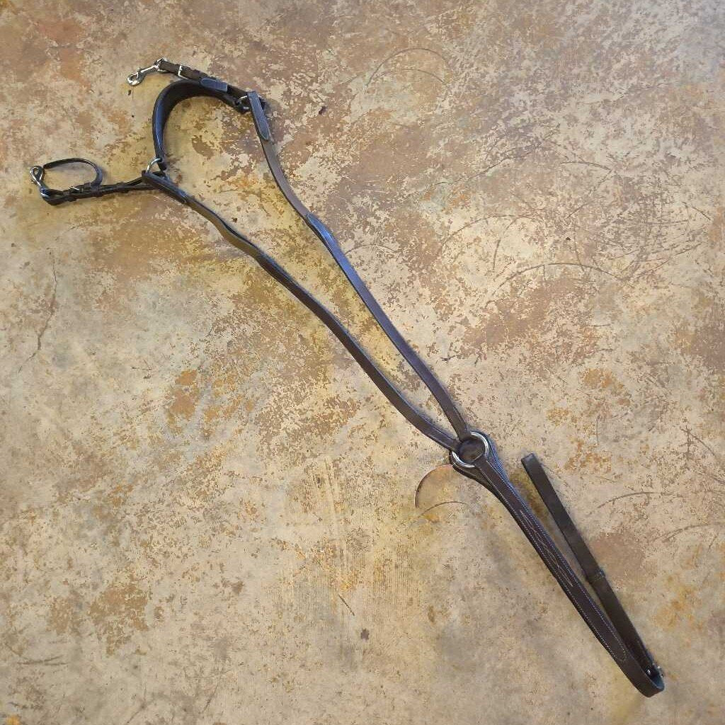 Leather and elastic