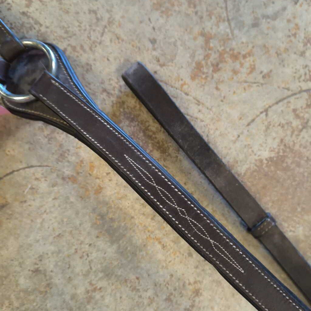Leather and elastic