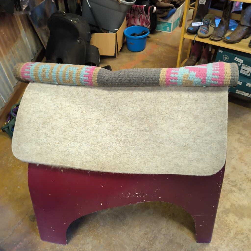 pad cover with 1in flelt