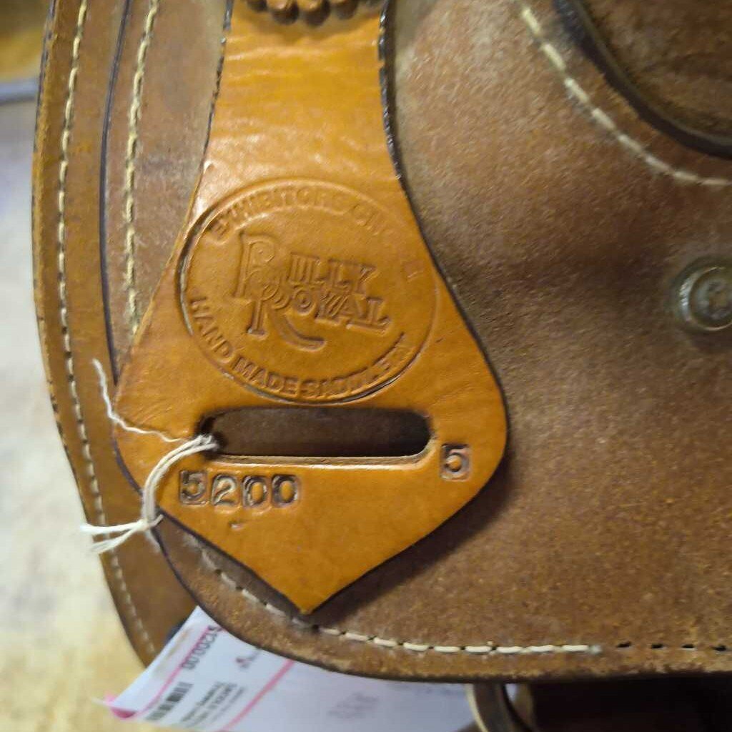 Training saddle- full rough out