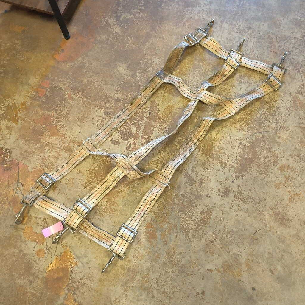 Cotton webbed stall guards