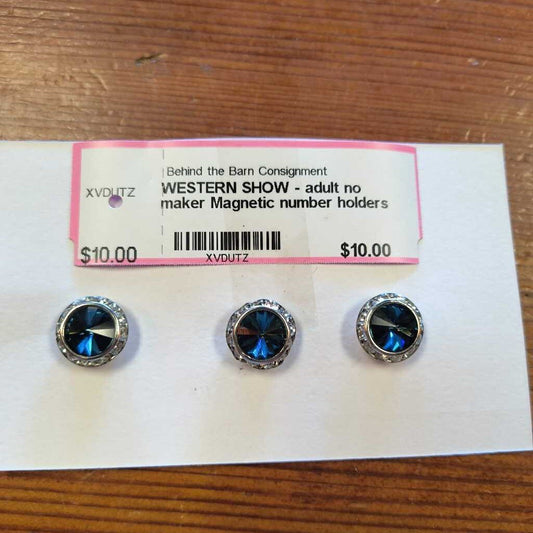 Magnetic number holders