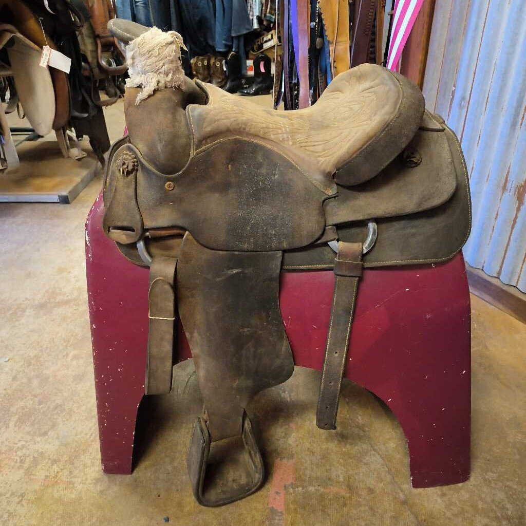 western saddle- older