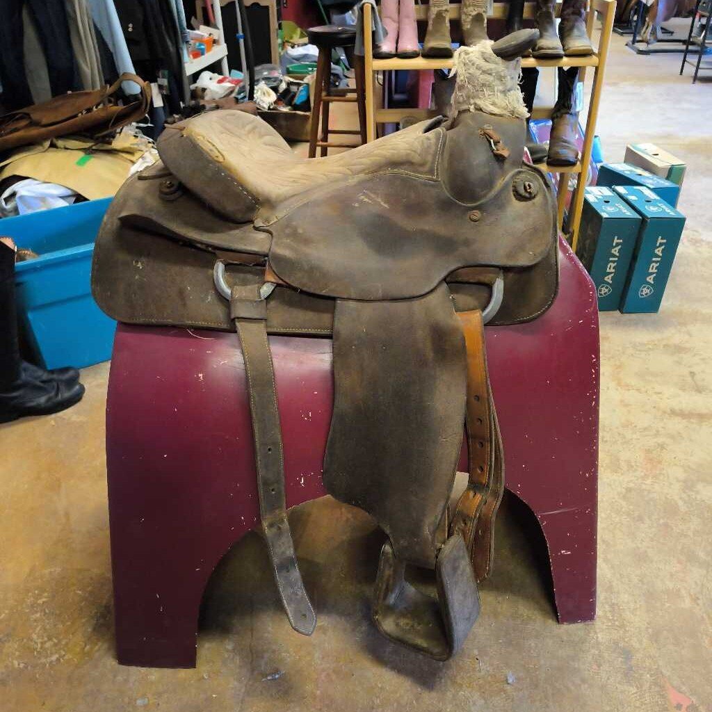 western saddle- older