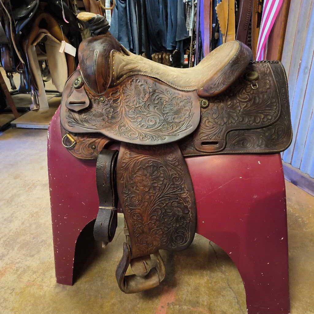 western saddle- older