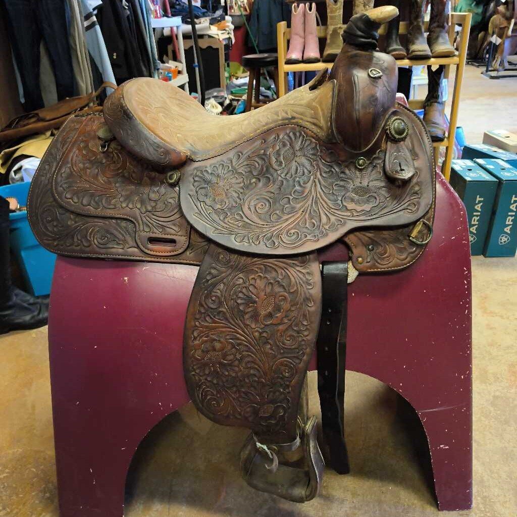 western saddle- older