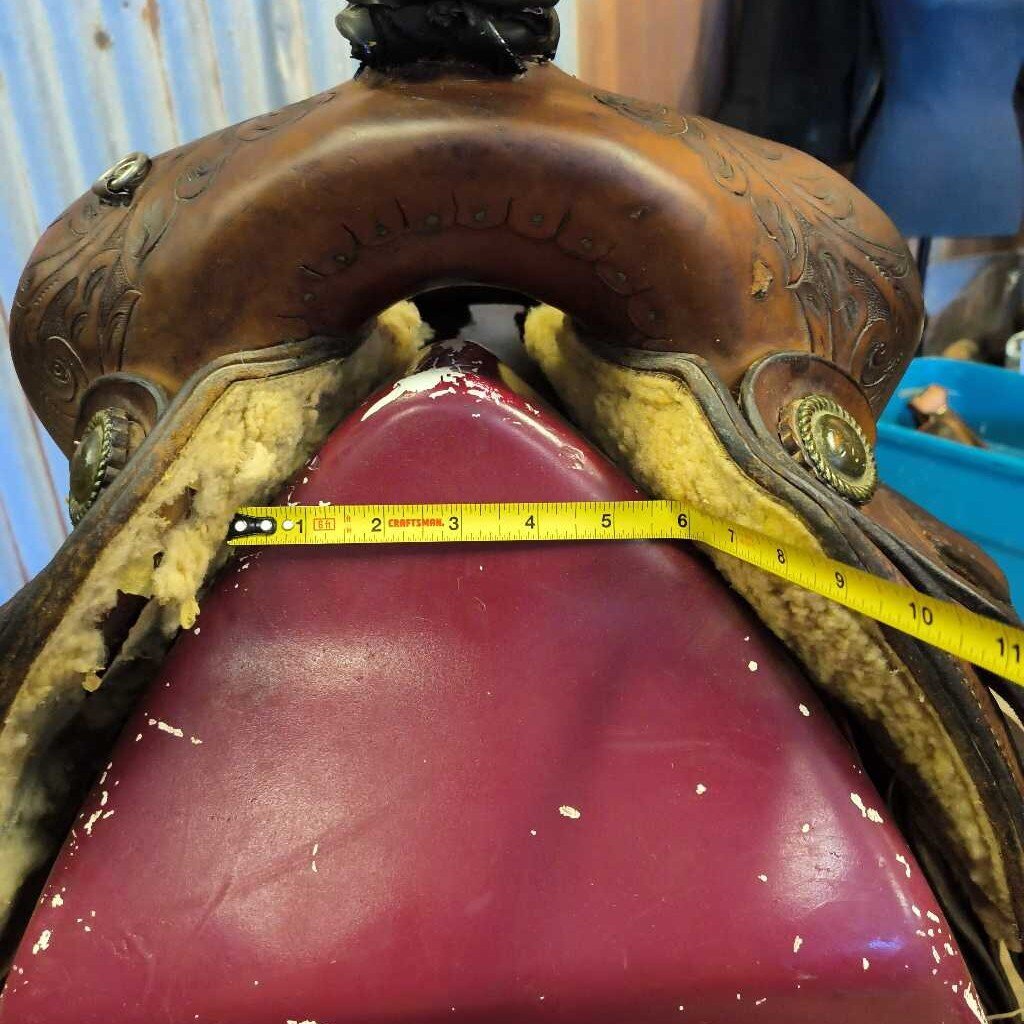 western saddle- older