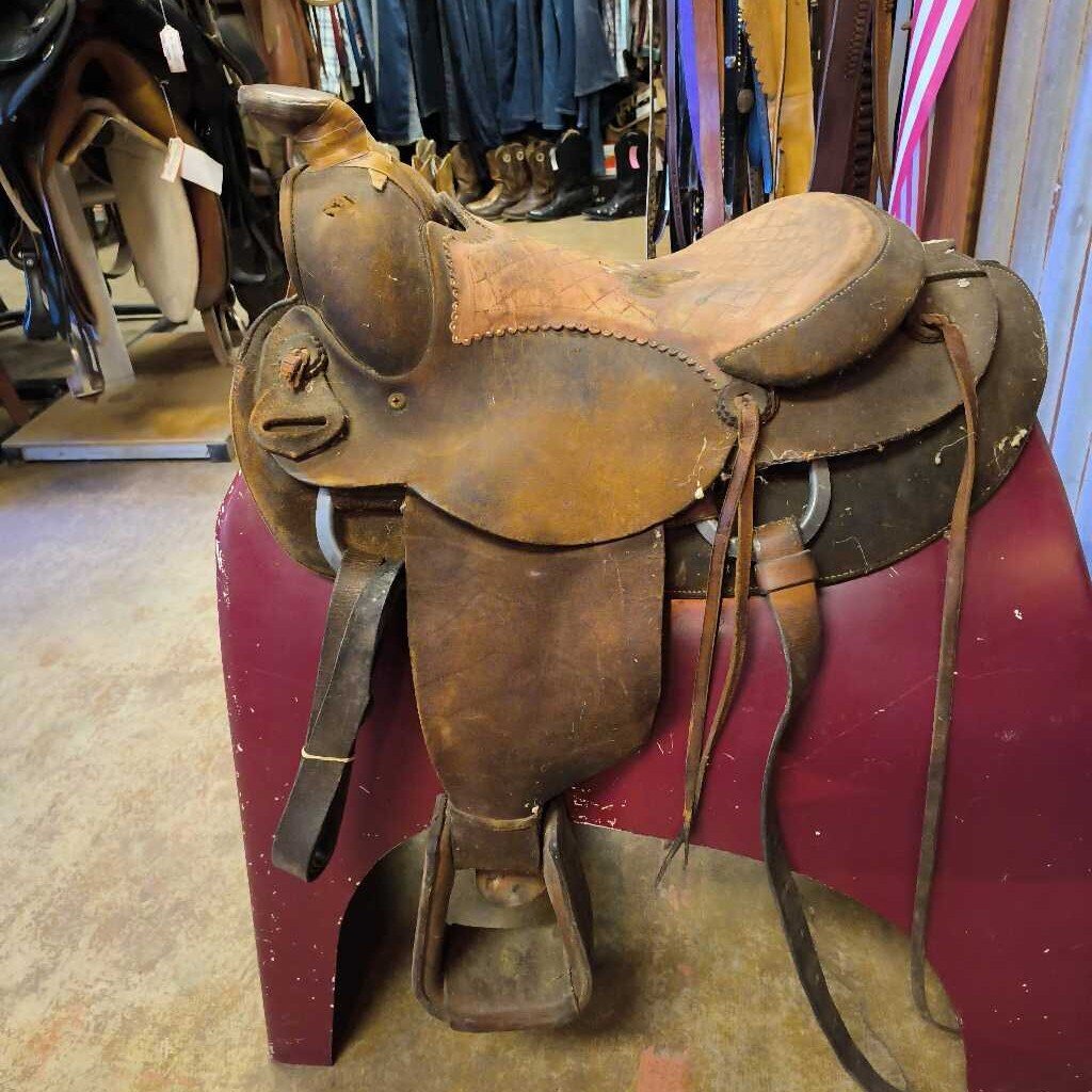 western saddle- older