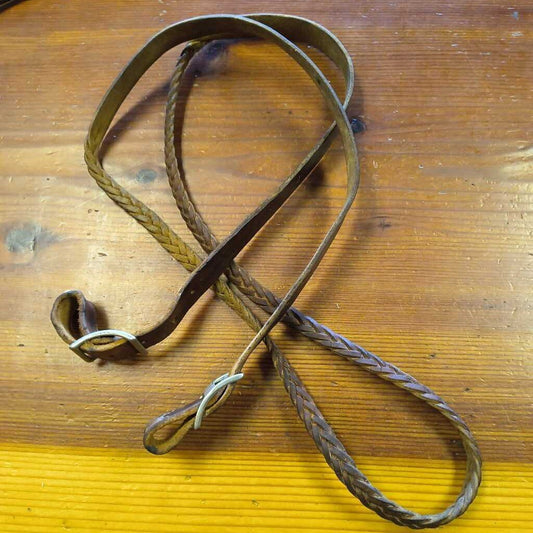 Leather braided