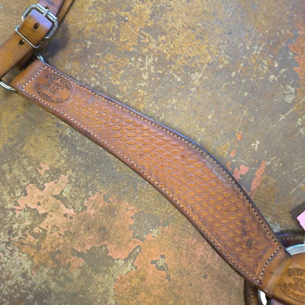 leather basket weave stamped pattern