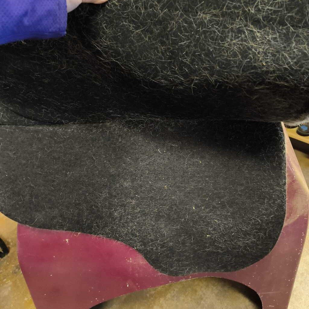felt with build up topper