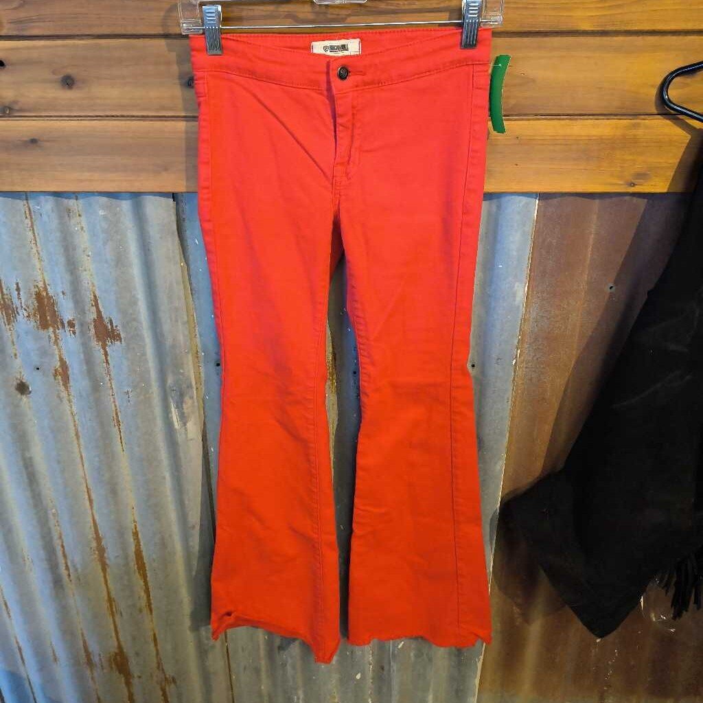 bell bottom, no hem- youth