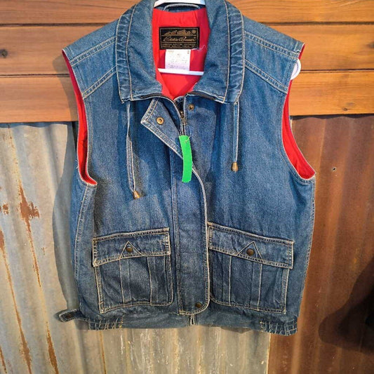 Jean vest vintage- Womens