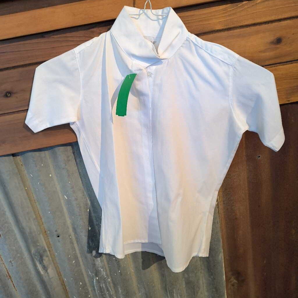 short sleeve with attached collar