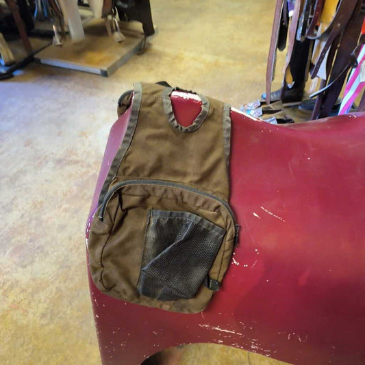 canvas- horn bag