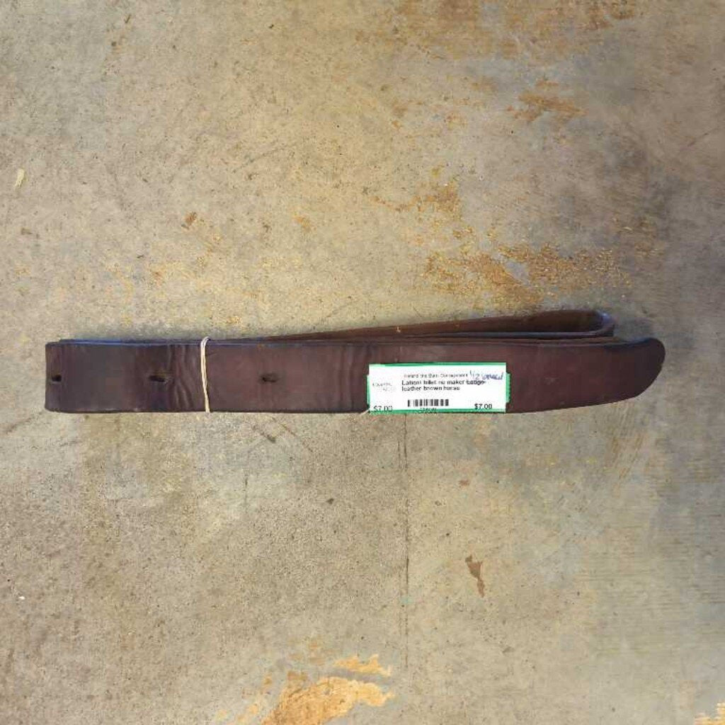1/2 breed billet- leather