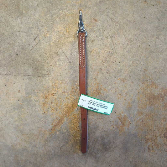 Buckle style back cinch attachment