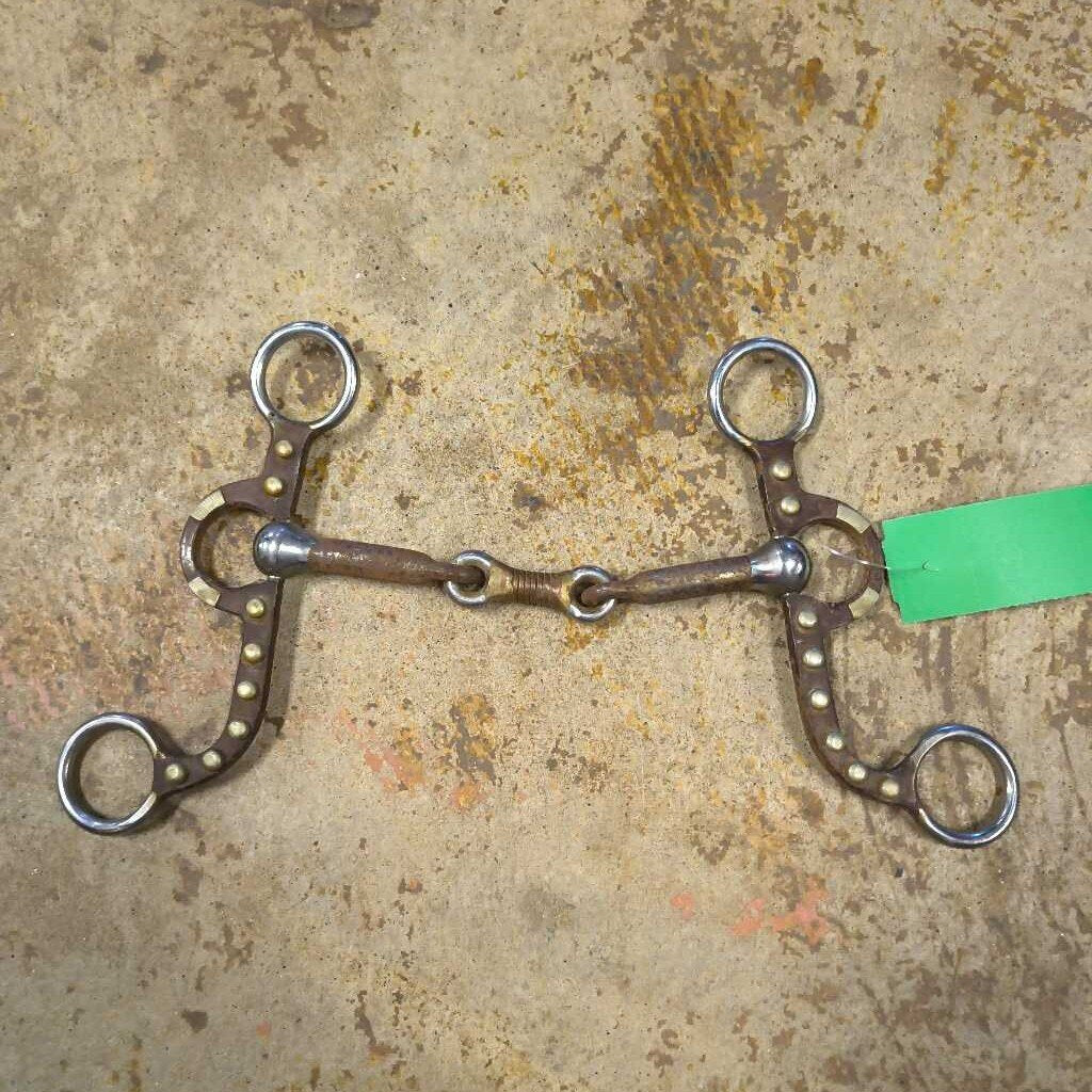 short shank dog bone snaffle