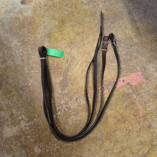 leather split reins