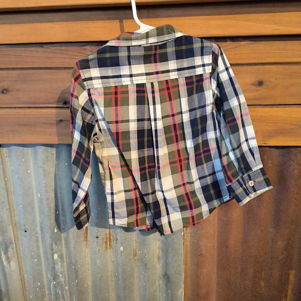 button up long sleeve- boys