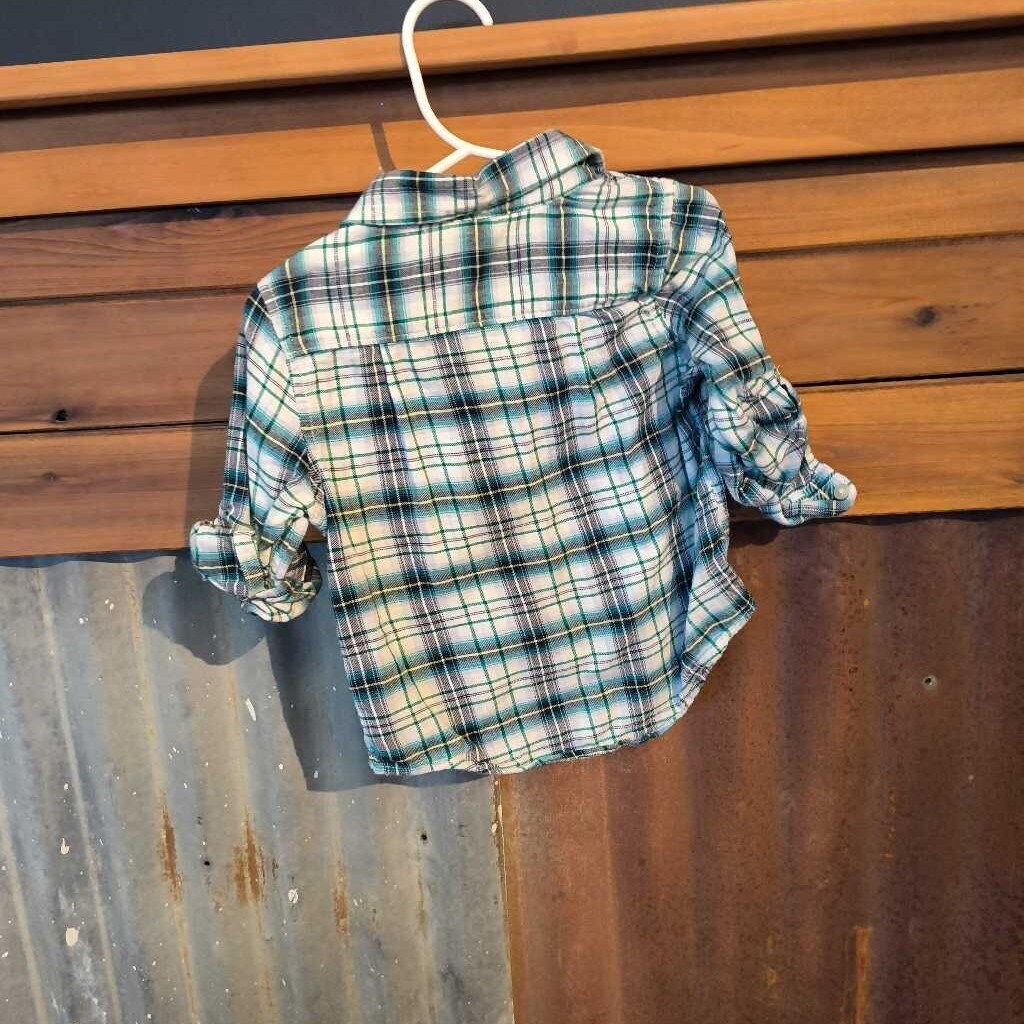 button up long sleeve- boys