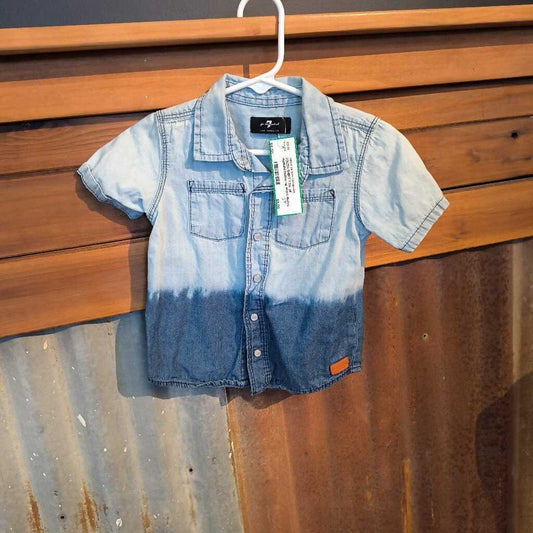 button up short sleeve- boys