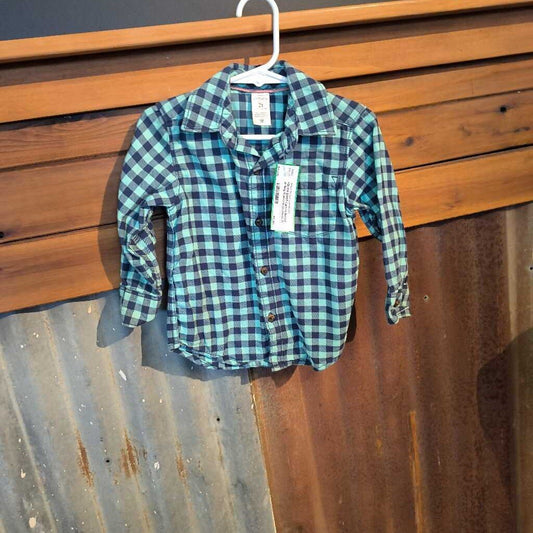 button up long sleeve- boys