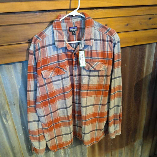 long sleeve flannel- mens
