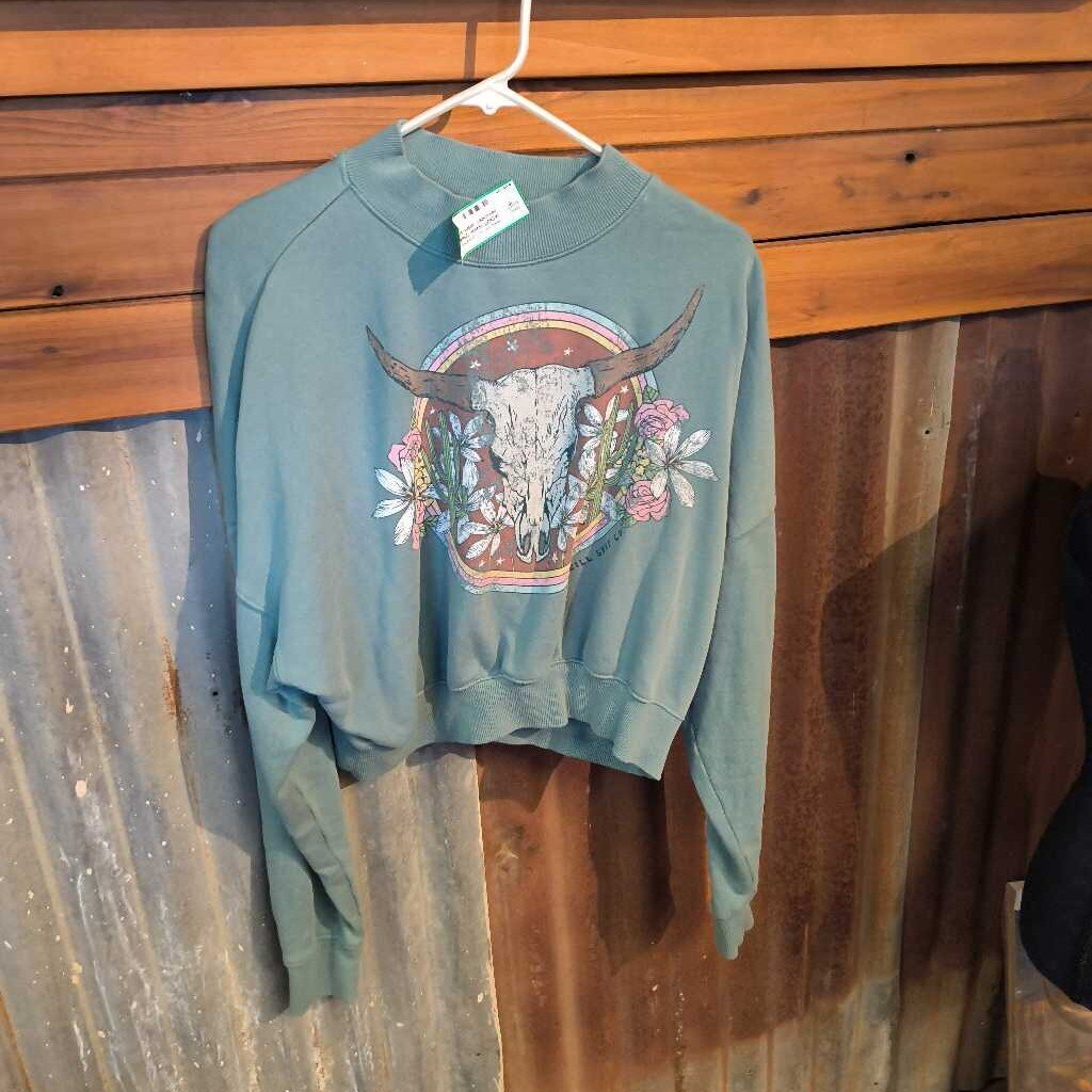 Crop sweatshirt- ladies