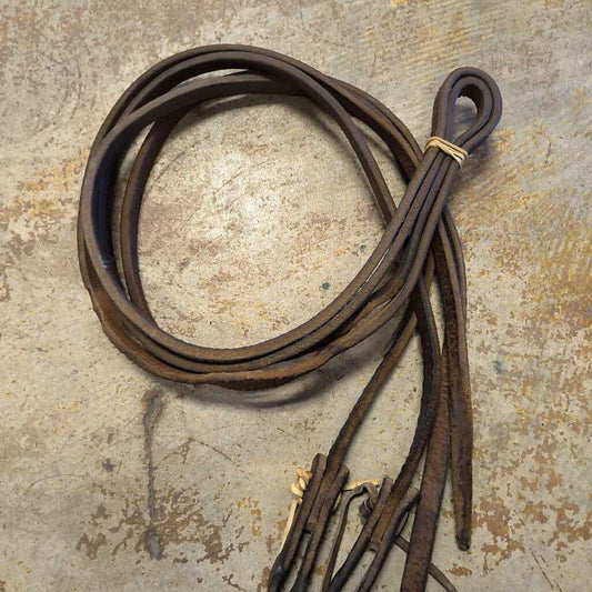 leather split reins