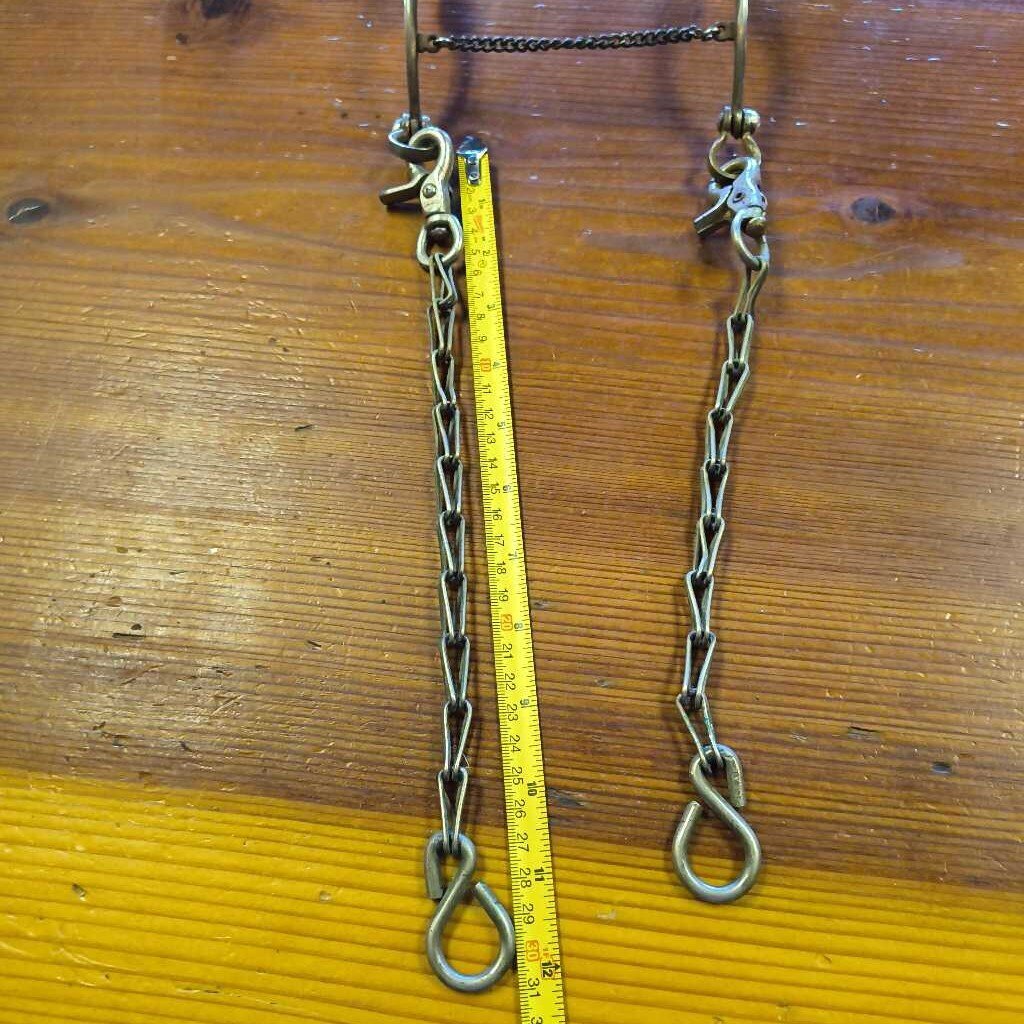 port with roller long shank silver