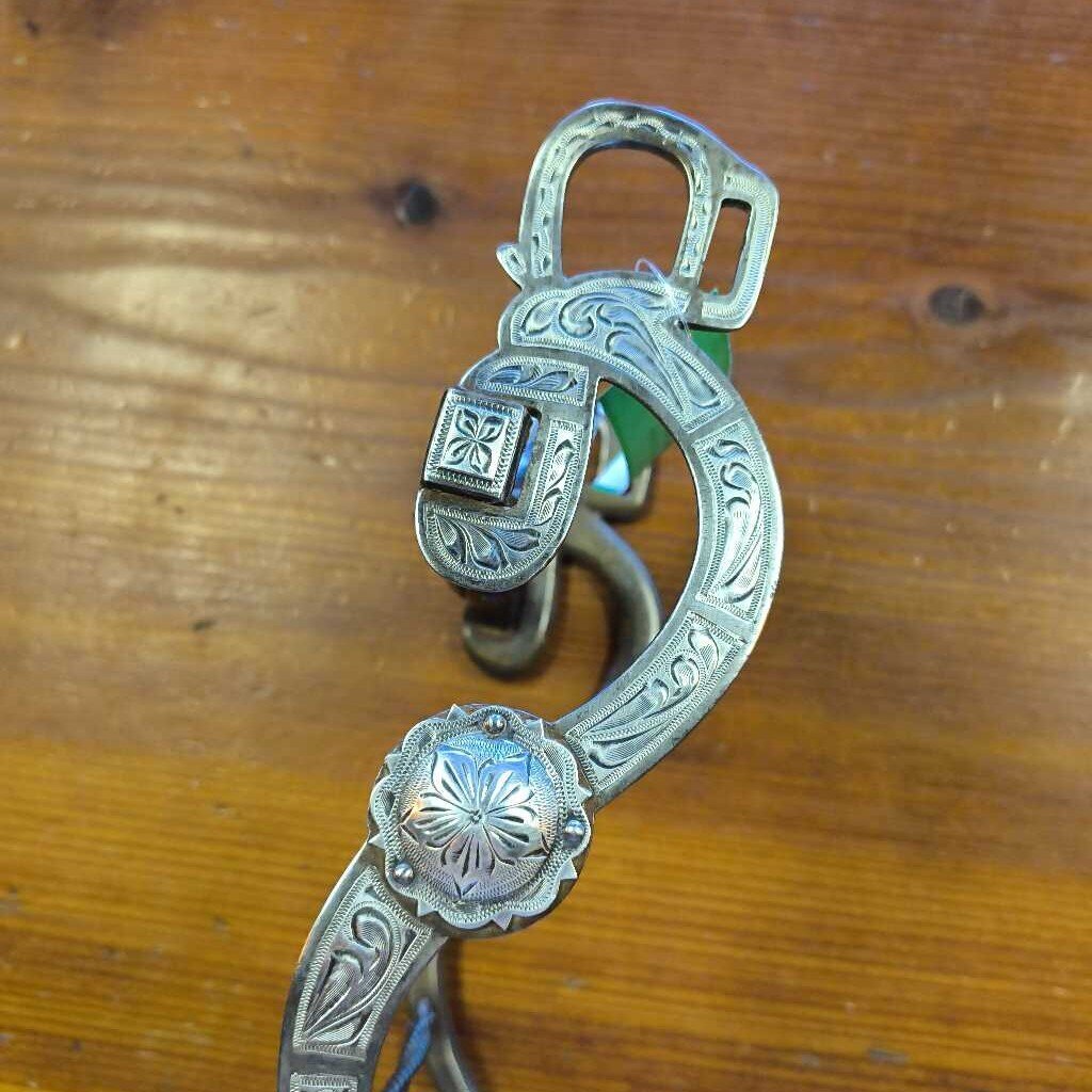 port with roller long shank silver